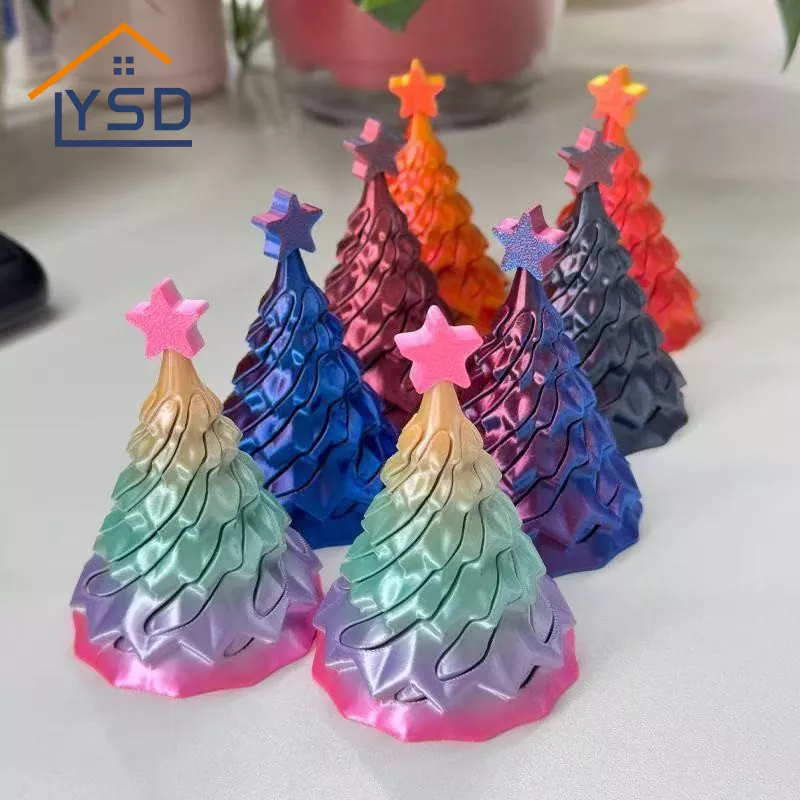 Poussée d’arbre de Noël imprimée en 3D