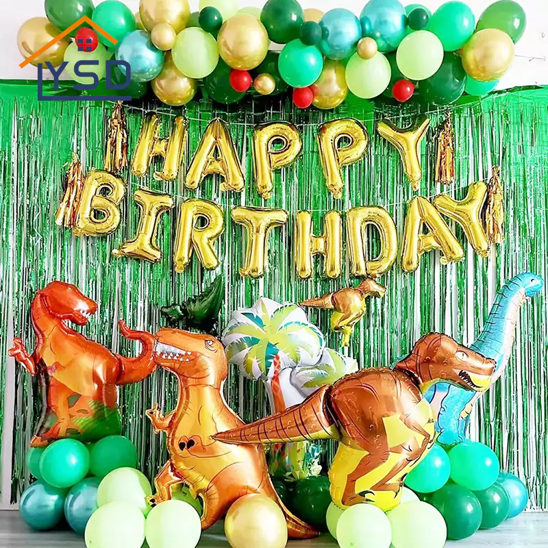 Ensemble de dinosaures de ballon