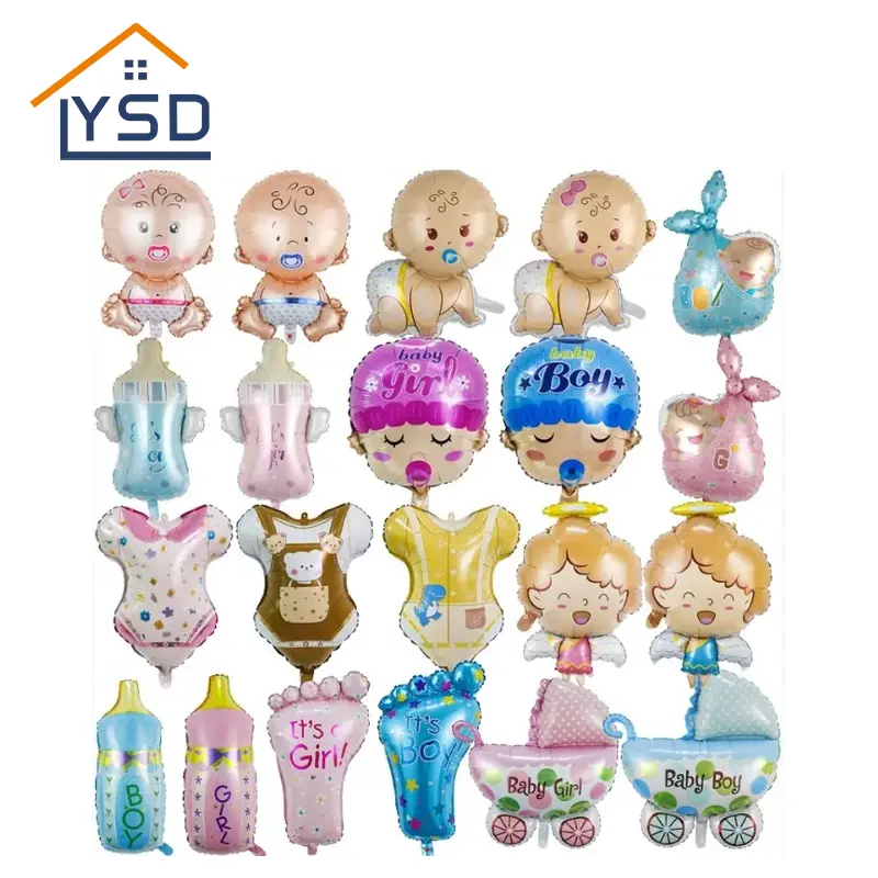 Baptême Ballons en aluminium