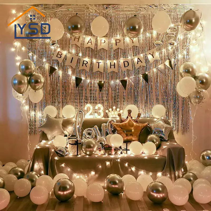 Jeu de ballon d'anniversaire