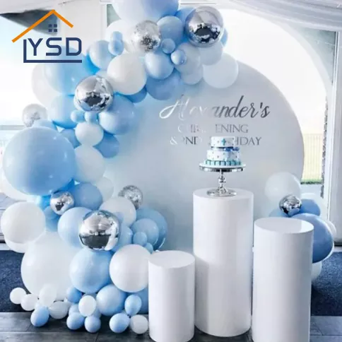 Arc ballon d'anniversaire bleu
