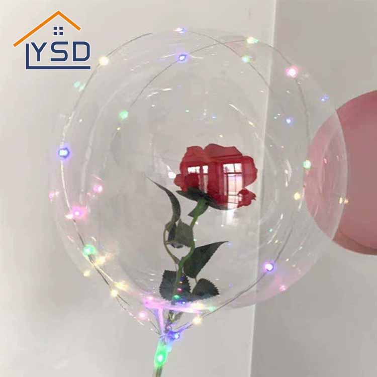 Ballon bobo avec fleur