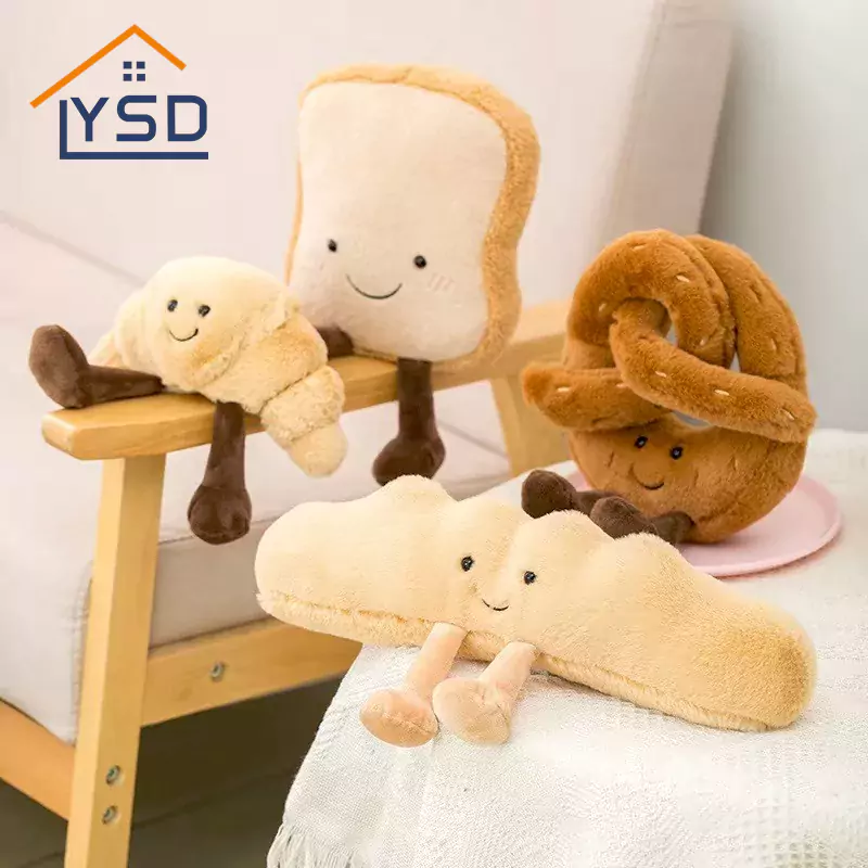 Jouets en peluche pain
