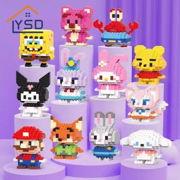 Blocs de construction de dessin animé