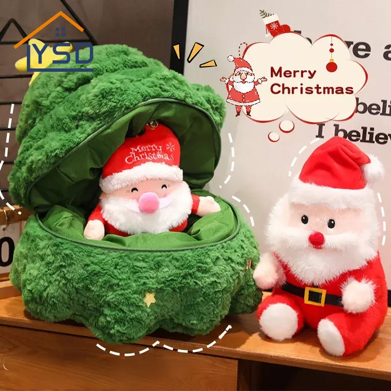 Oreiller en peluche pour arbre de Noël