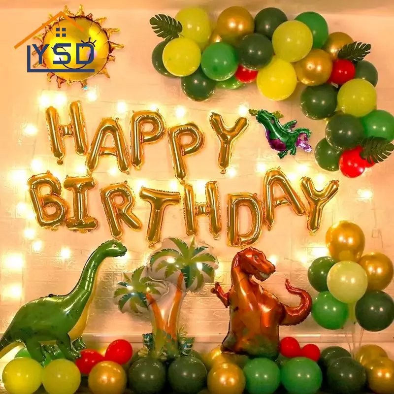 Ensemble de ballons de dinosaure