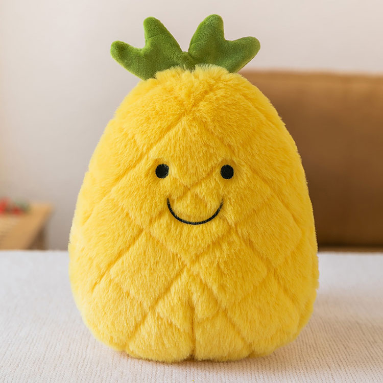 Peluche moelleuse d’oreiller d’ananas