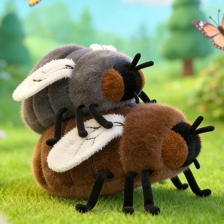 Jouet en peluche mouche