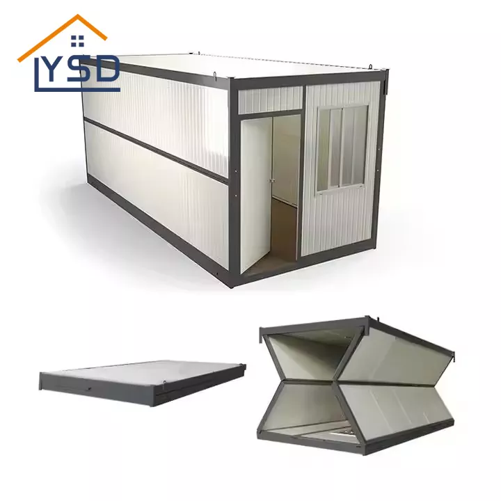 Maison de conteneur pliable