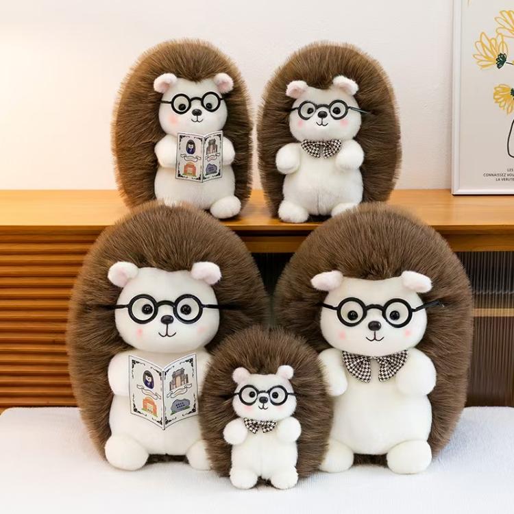 Peluche Hérisson Avec Lunettes