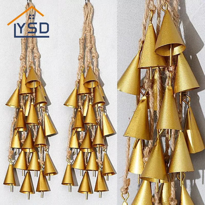 Cloche de sorcière en corde de chanvre