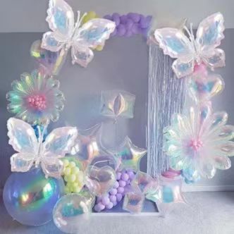 Ballons en aluminium laser