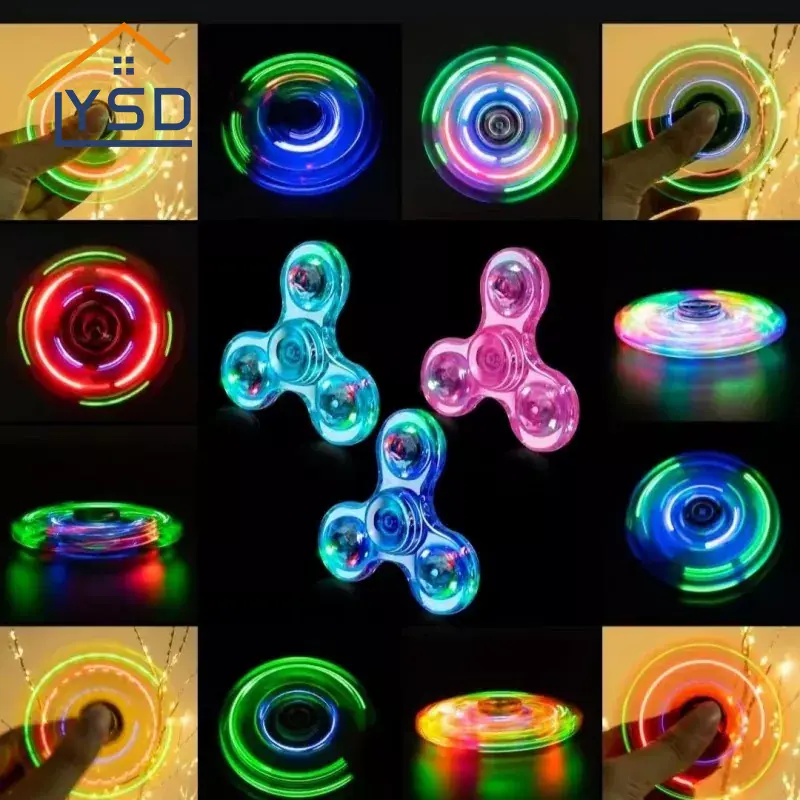 Fidget Spinner lumineux