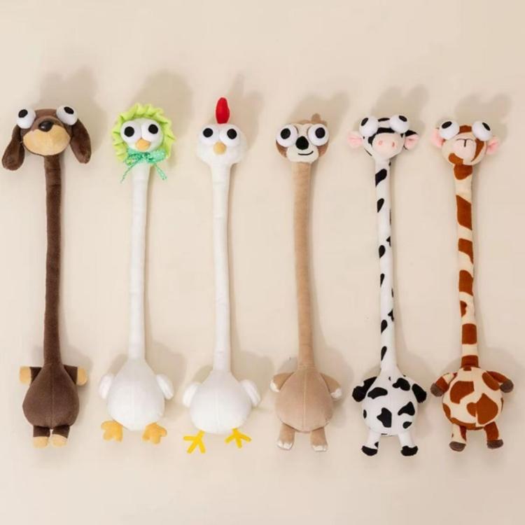 Jouet en peluche à long cou