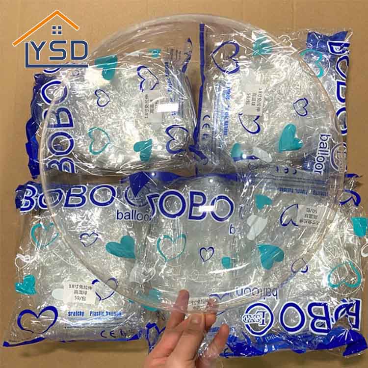 Ballon bobo pré-étiré