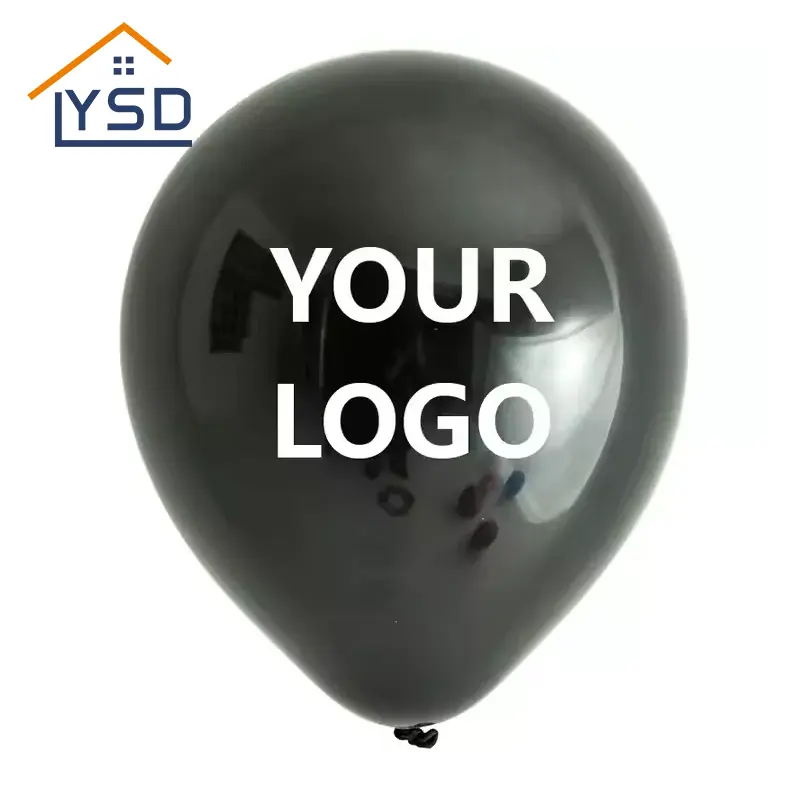 Ballons en latex imprimés