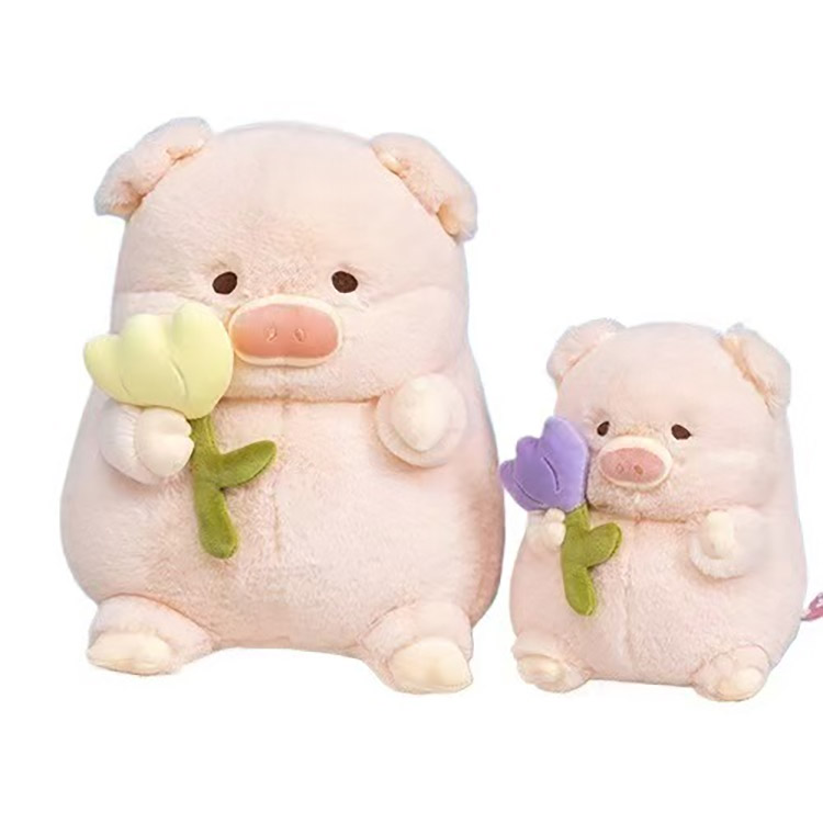 Peluche Cochon Tulipe